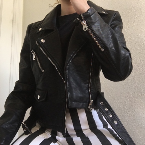 Urban Outfitters Jackets & Blazers - NWT UO Faux Leather Moto Jacket